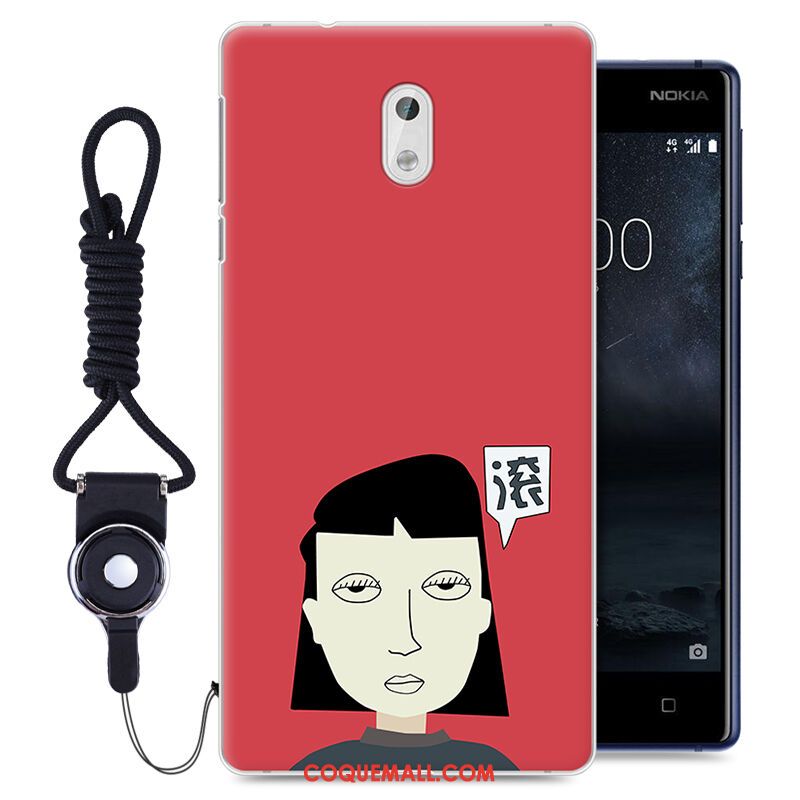 Étui Nokia 3 Drôle Tout Compris Incassable, Coque Nokia 3 Dessin Animé Fluide Doux