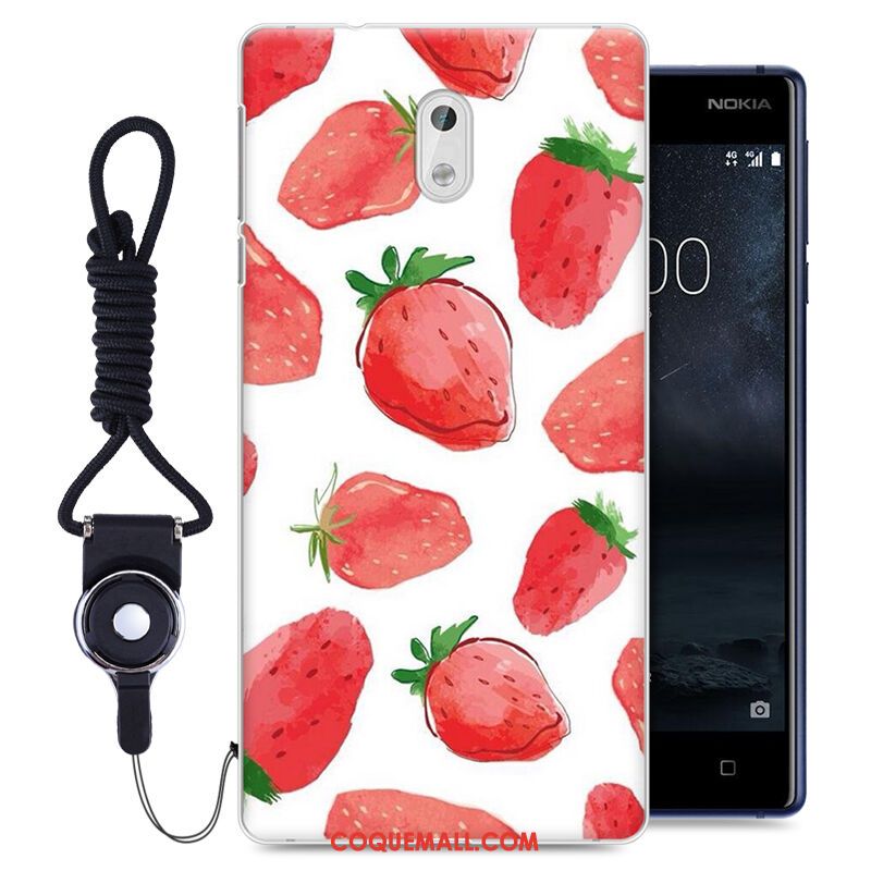 Étui Nokia 3 Drôle Tout Compris Incassable, Coque Nokia 3 Dessin Animé Fluide Doux