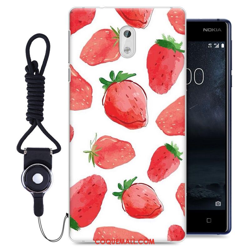 Étui Nokia 3 Drôle Tout Compris Incassable, Coque Nokia 3 Dessin Animé Fluide Doux