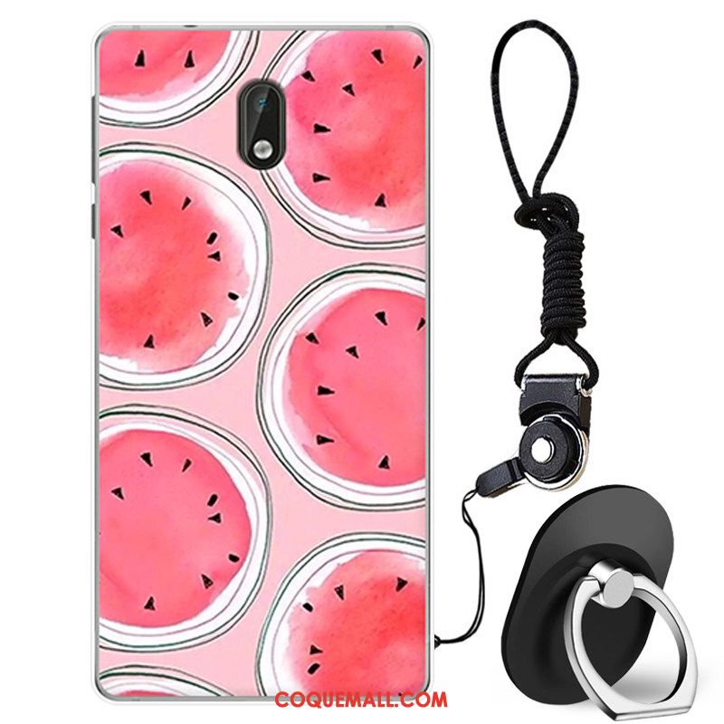 Étui Nokia 3 Personnalité Fluide Doux Créatif, Coque Nokia 3 Silicone Nouveau Braun