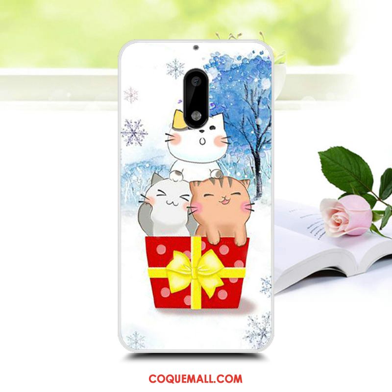 Étui Nokia 3 Personnalité Incassable Violet, Coque Nokia 3 Fluide Doux Créatif