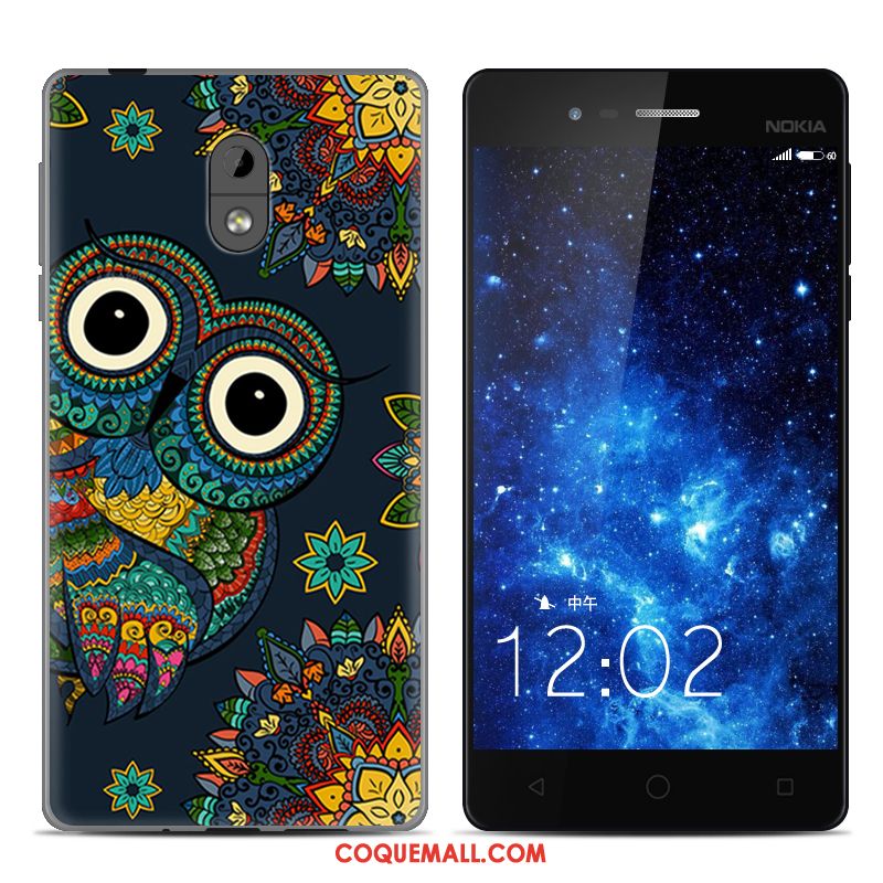 Étui Nokia 3 Silicone Protection Multicolore, Coque Nokia 3 Fluide Doux Transparent