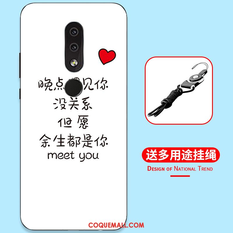 Étui Nokia 4.2 Dessin Animé Incassable Protection, Coque Nokia 4.2 Créatif Peinture