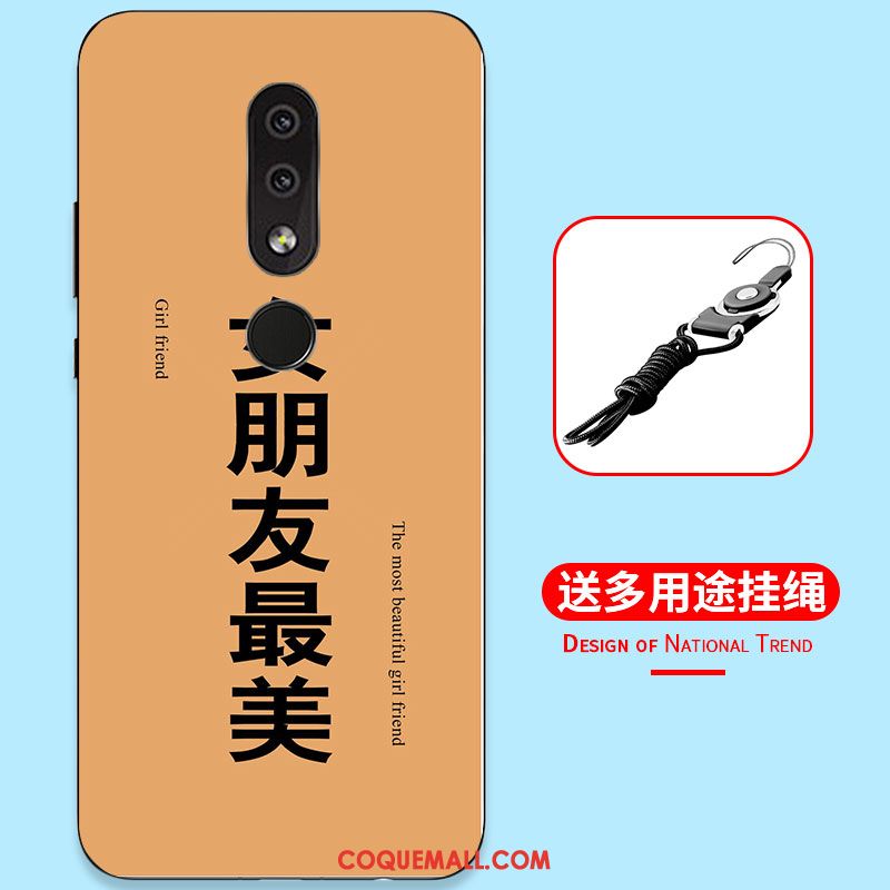 Étui Nokia 4.2 Dessin Animé Incassable Protection, Coque Nokia 4.2 Créatif Peinture