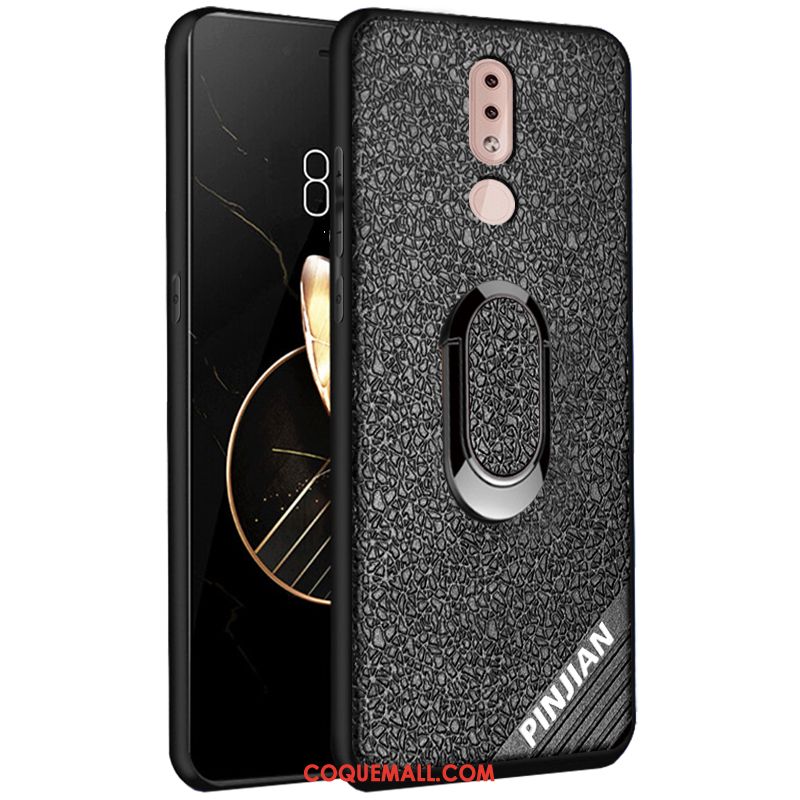 Étui Nokia 4.2 Délavé En Daim Protection Silicone, Coque Nokia 4.2 Incassable Similicuir Braun Braun