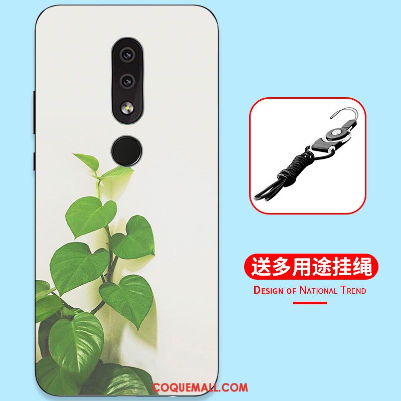 Étui Nokia 4.2 Tout Compris Dessin Animé Silicone, Coque Nokia 4.2 Fluide Doux Simple