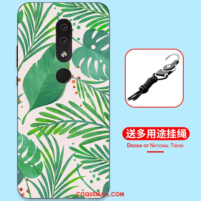 Étui Nokia 4.2 Tout Compris Dessin Animé Silicone, Coque Nokia 4.2 Fluide Doux Simple