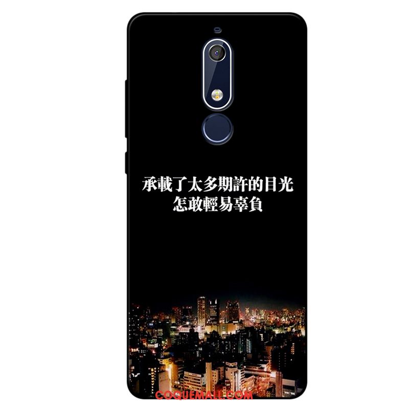 Étui Nokia 5.1 Incassable Protection Téléphone Portable, Coque Nokia 5.1 Nouveau Fluide Doux