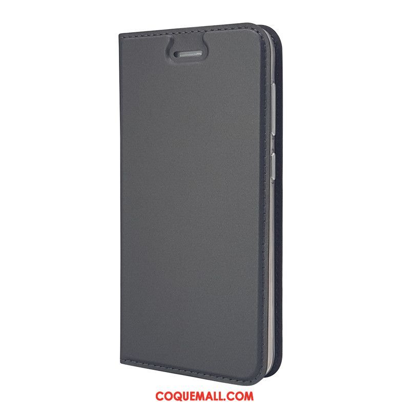 Étui Nokia 5.1 Plus Fluide Doux Téléphone Portable En Cuir, Coque Nokia 5.1 Plus Protection Clamshell