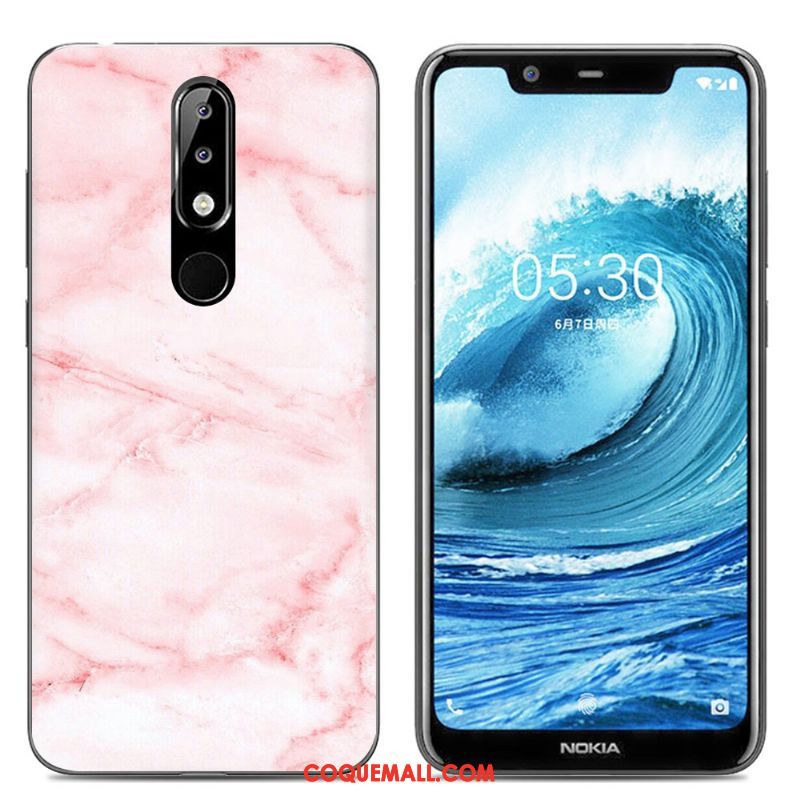 Étui Nokia 5.1 Plus Téléphone Portable Créatif Transparent, Coque Nokia 5.1 Plus Protection Silicone