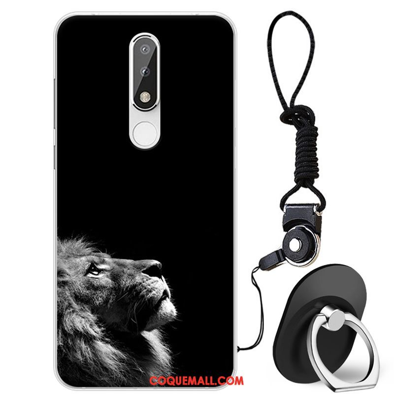 Étui Nokia 5.1 Plus Téléphone Portable Mode Incassable, Coque Nokia 5.1 Plus Blanc Marque De Tendance