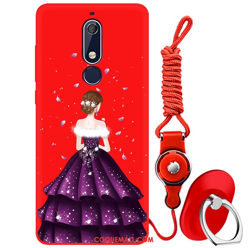 Étui Nokia 5.1 Protection Doux Charmant, Coque Nokia 5.1 Fluide Doux Tout Compris