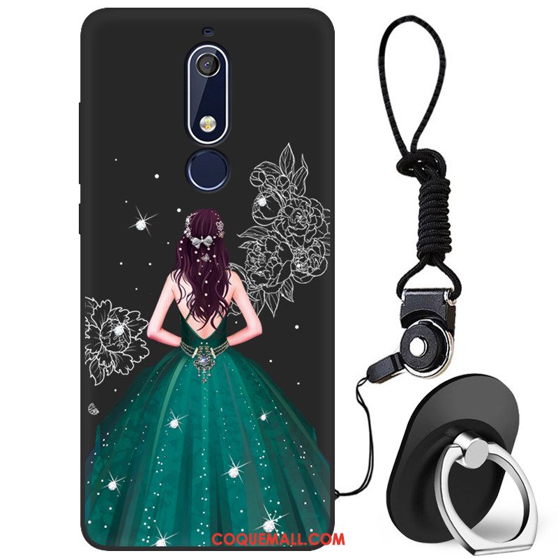 Étui Nokia 5.1 Protection Doux Charmant, Coque Nokia 5.1 Fluide Doux Tout Compris