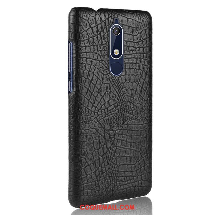 Étui Nokia 5.1 Protection Téléphone Portable Difficile, Coque Nokia 5.1 Personnalité Cuir