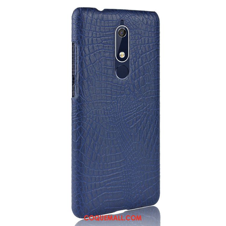 Étui Nokia 5.1 Protection Téléphone Portable Difficile, Coque Nokia 5.1 Personnalité Cuir