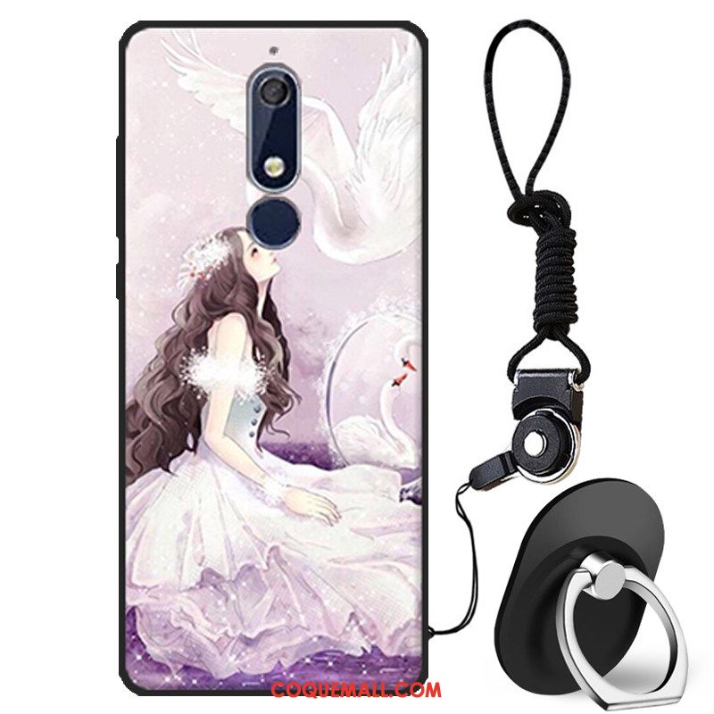 Étui Nokia 5.1 Tout Compris Dessin Animé Téléphone Portable, Coque Nokia 5.1 Incassable Personnalité