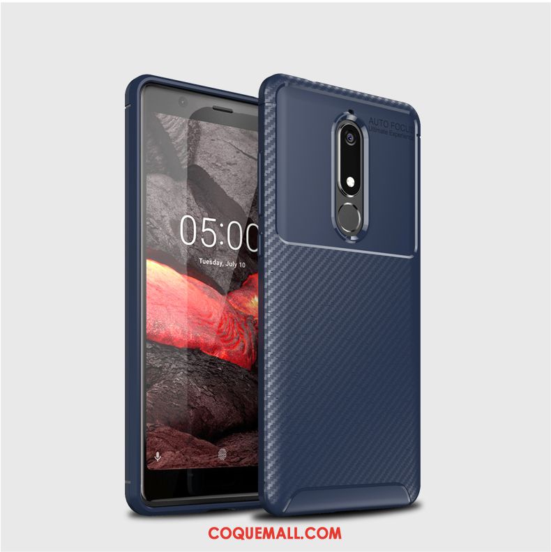 Étui Nokia 5.1 Tout Compris Légères Téléphone Portable, Coque Nokia 5.1 Incassable Fluide Doux