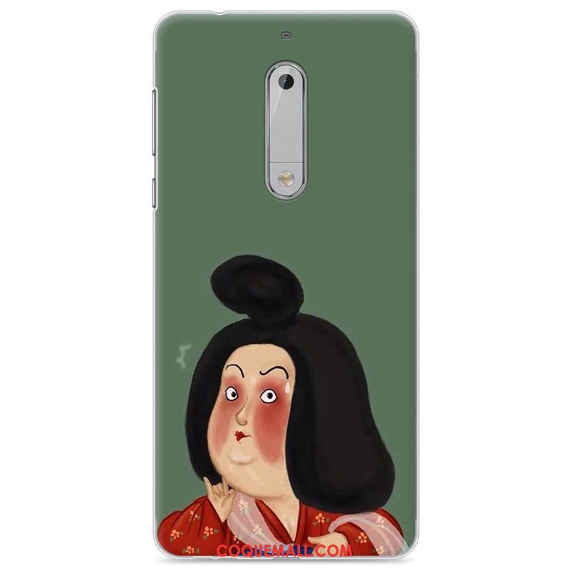 Étui Nokia 5 Peinture Silicone Tout Compris, Coque Nokia 5 Fluide Doux Personnalité