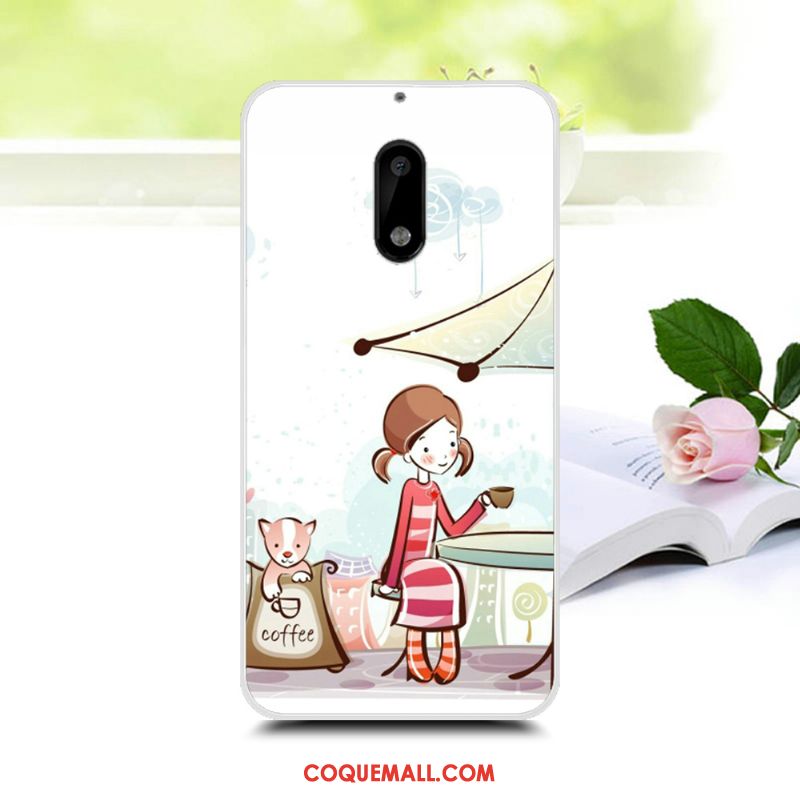 Étui Nokia 5 Protection Tout Compris Silicone, Coque Nokia 5 Fluide Doux Rose