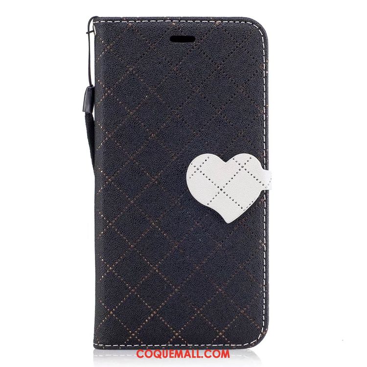 Étui Nokia 5 Support Étui En Cuir Amour, Coque Nokia 5 Téléphone Portable Losange