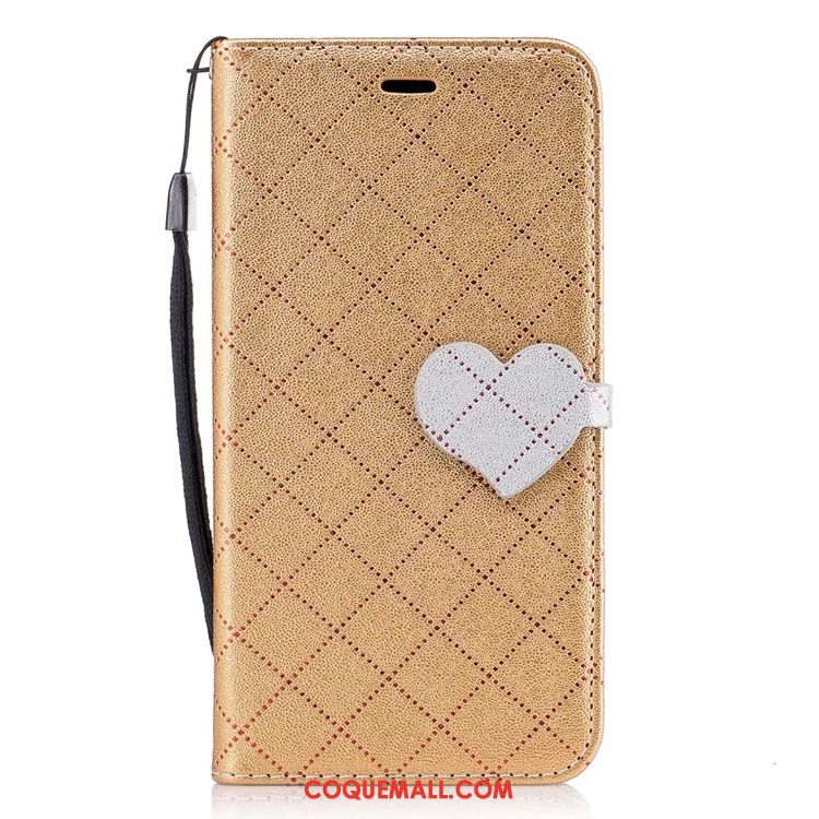 Étui Nokia 5 Support Étui En Cuir Amour, Coque Nokia 5 Téléphone Portable Losange