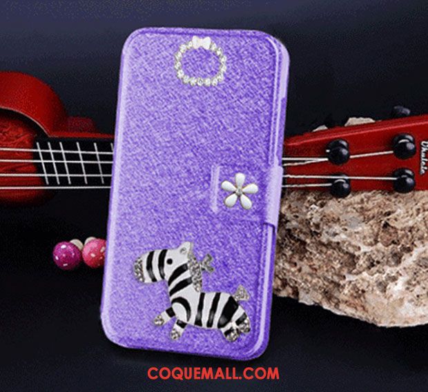 Étui Nokia 5 Tout Compris Violet Silicone, Coque Nokia 5 Étui En Cuir Fluide Doux