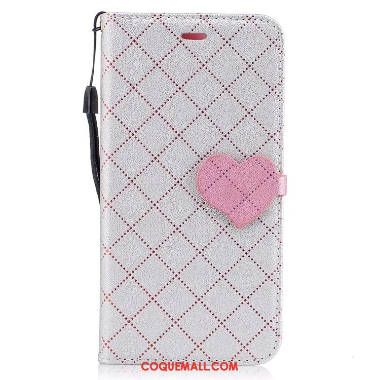 Étui Nokia 5 Téléphone Portable Or Losange, Coque Nokia 5 Carte Portefeuille