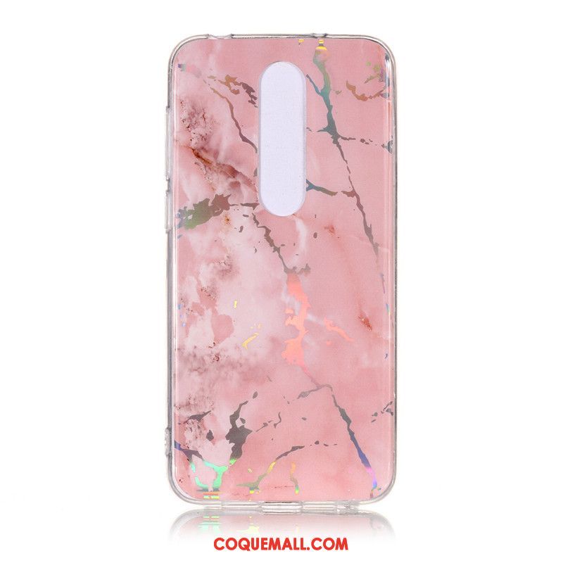 Étui Nokia 6.1 Grand Fluide Doux Téléphone Portable, Coque Nokia 6.1 Noir