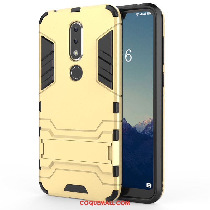 Étui Nokia 6.1 Tendance Foncé Bleu, Coque Nokia 6.1 Coque En Silicone Difficile