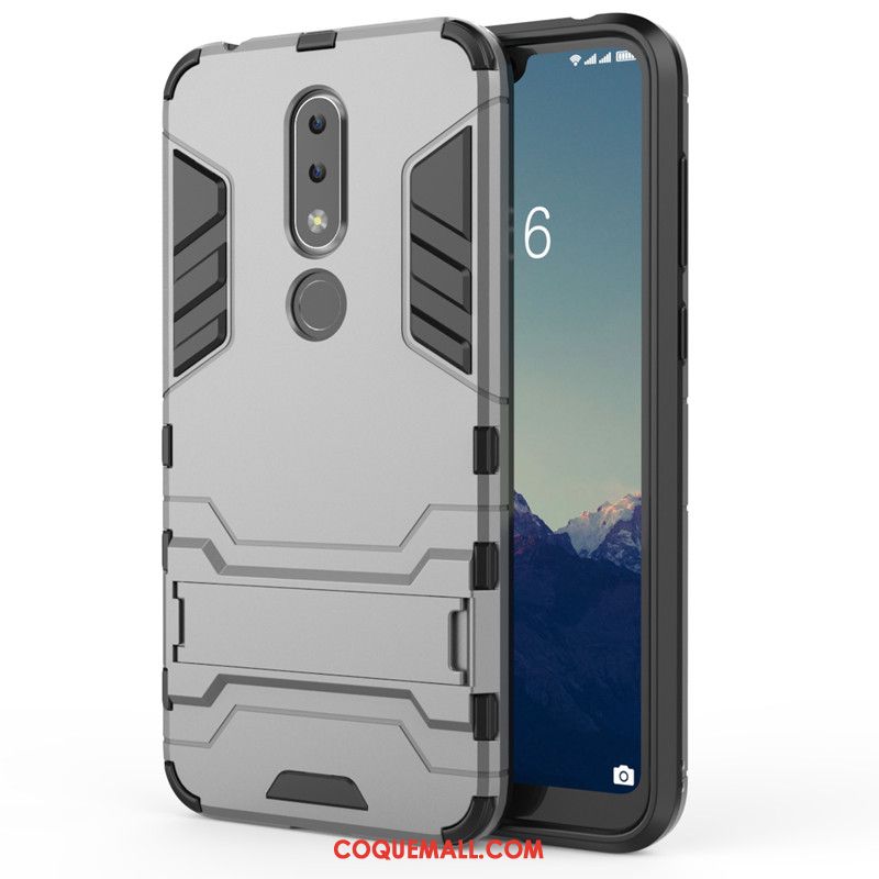 Étui Nokia 6.1 Tendance Foncé Bleu, Coque Nokia 6.1 Coque En Silicone Difficile