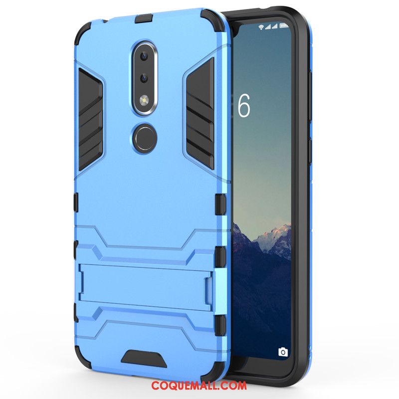 Étui Nokia 6.1 Tendance Foncé Bleu, Coque Nokia 6.1 Coque En Silicone Difficile