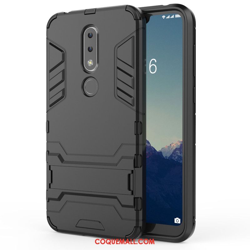 Étui Nokia 6.1 Tendance Foncé Bleu, Coque Nokia 6.1 Coque En Silicone Difficile