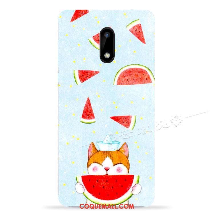 Étui Nokia 6 Incassable Pastèque Multicolore, Coque Nokia 6 Protection Téléphone Portable