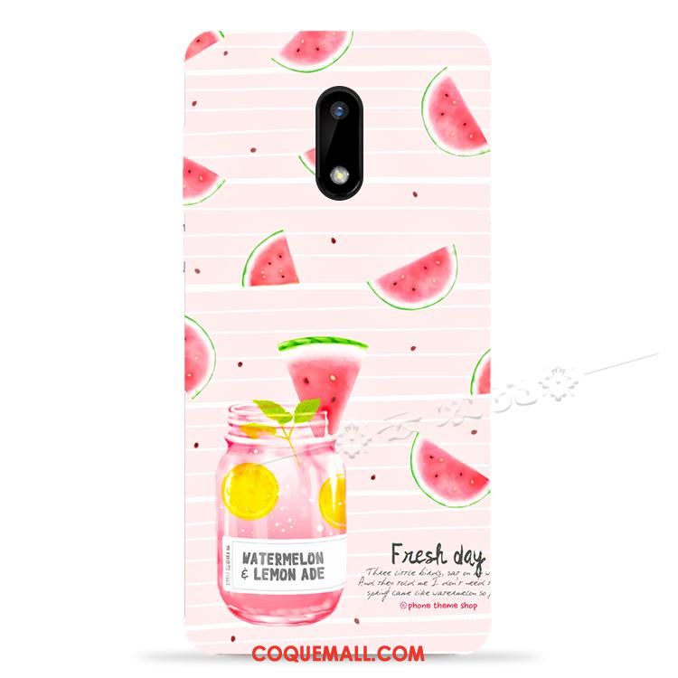 Étui Nokia 6 Incassable Pastèque Multicolore, Coque Nokia 6 Protection Téléphone Portable