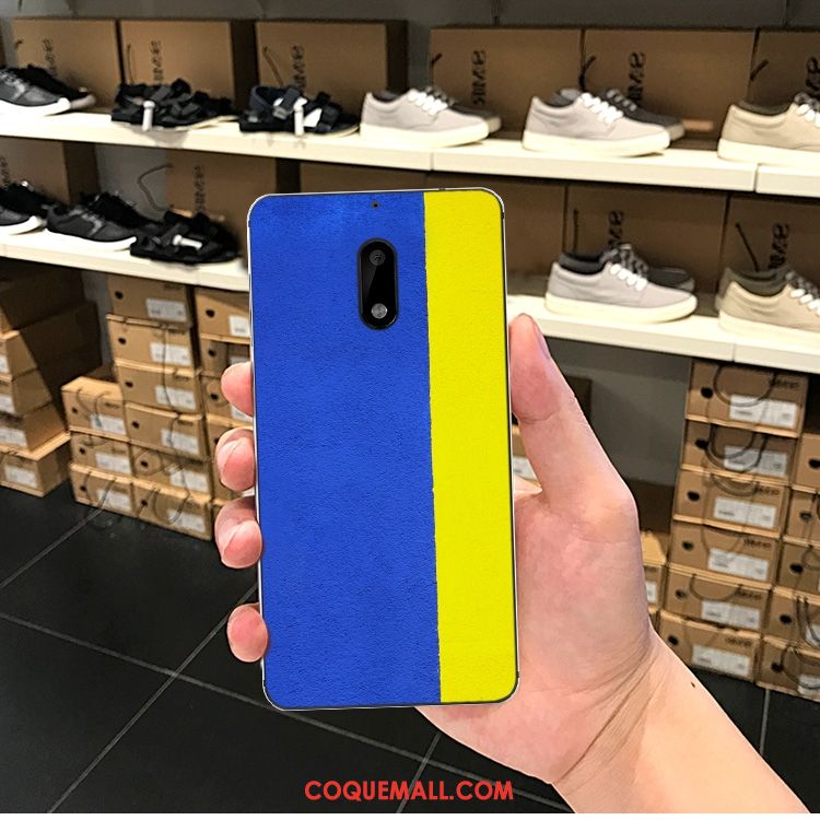 Étui Nokia 6 Mode Fluide Doux Silicone, Coque Nokia 6 Tout Compris Protection