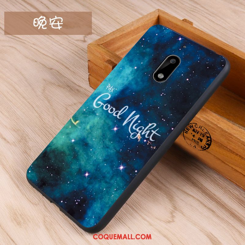 Étui Nokia 6 Silicone Incassable Fluide Doux, Coque Nokia 6 Téléphone Portable Violet