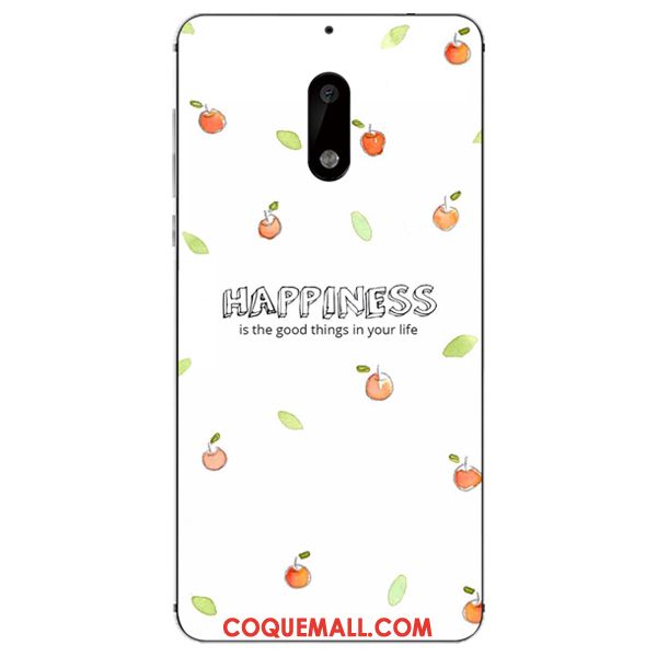 Étui Nokia 6 Simple Incassable Frais, Coque Nokia 6 Fruit Protection