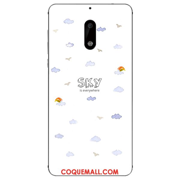 Étui Nokia 6 Simple Incassable Frais, Coque Nokia 6 Fruit Protection