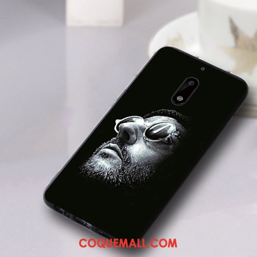 Étui Nokia 6 Tout Compris Téléphone Portable Délavé En Daim, Coque Nokia 6 Incassable Fluide Doux