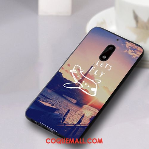 Étui Nokia 6 Tout Compris Téléphone Portable Délavé En Daim, Coque Nokia 6 Incassable Fluide Doux