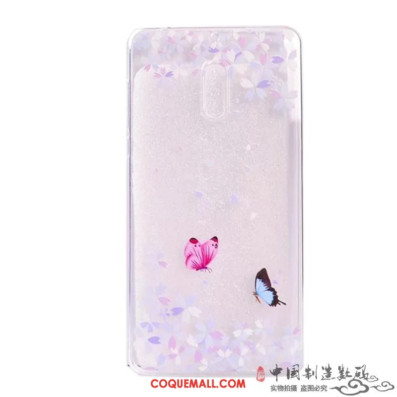 Étui Nokia 6 Très Mince Tout Compris Violet, Coque Nokia 6 Téléphone Portable Incassable