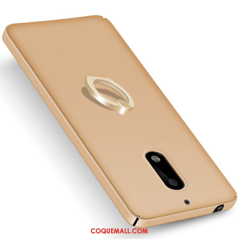 Étui Nokia 6 Téléphone Portable Support Anneau, Coque Nokia 6 Délavé En Daim Protection