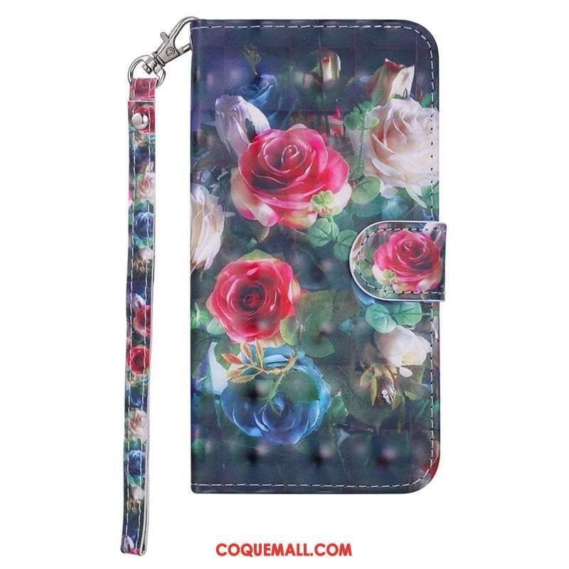 Étui Nokia 7.1 Charmant Téléphone Portable Rose, Coque Nokia 7.1 Silicone Fluide Doux