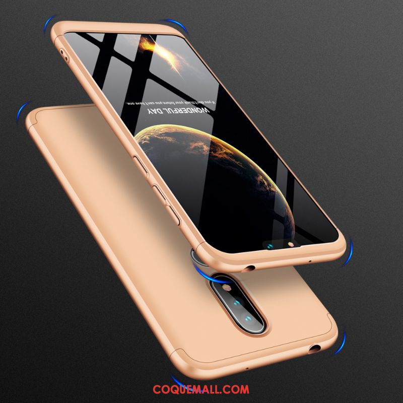 Étui Nokia 7.1 Créatif Nouveau Rose, Coque Nokia 7.1 Délavé En Daim Téléphone Portable