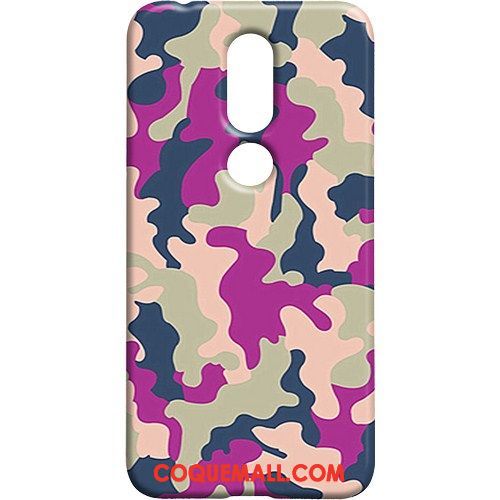 Étui Nokia 7.1 Nouveau Camouflage Téléphone Portable, Coque Nokia 7.1 Vert Cool