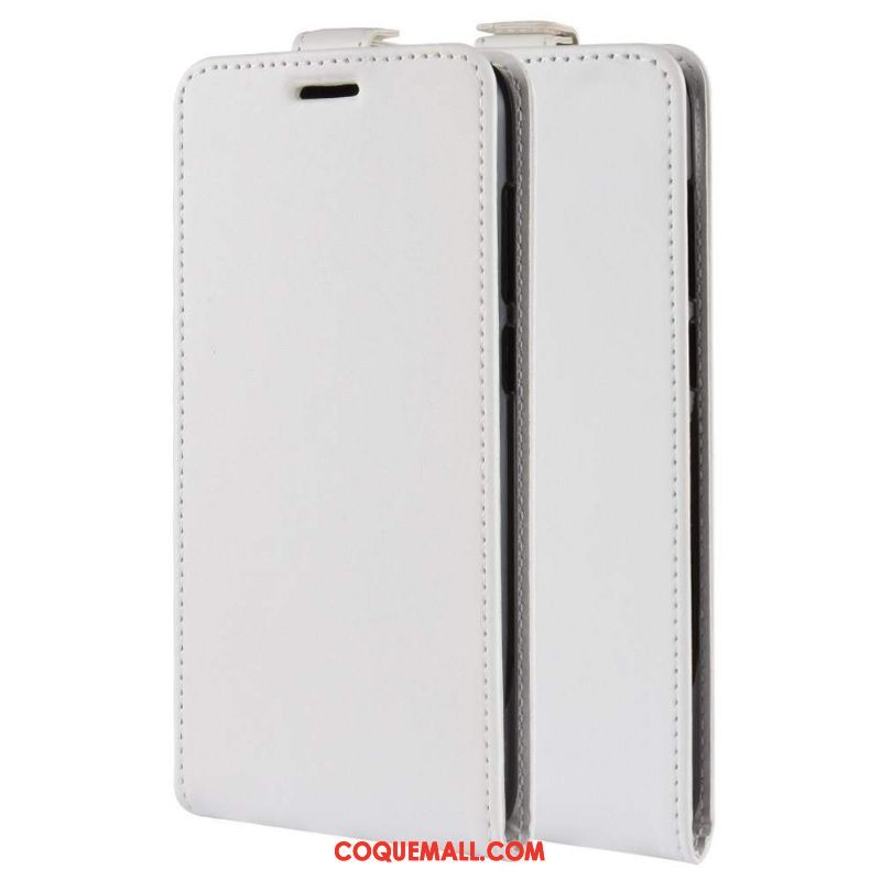 Étui Nokia 7.2 En Cuir Protection Téléphone Portable, Coque Nokia 7.2 Blanc Carte