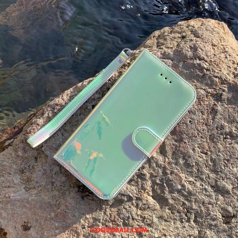 Étui Nokia 7.2 Incassable Vert Dégradé, Coque Nokia 7.2 Tendance Téléphone Portable