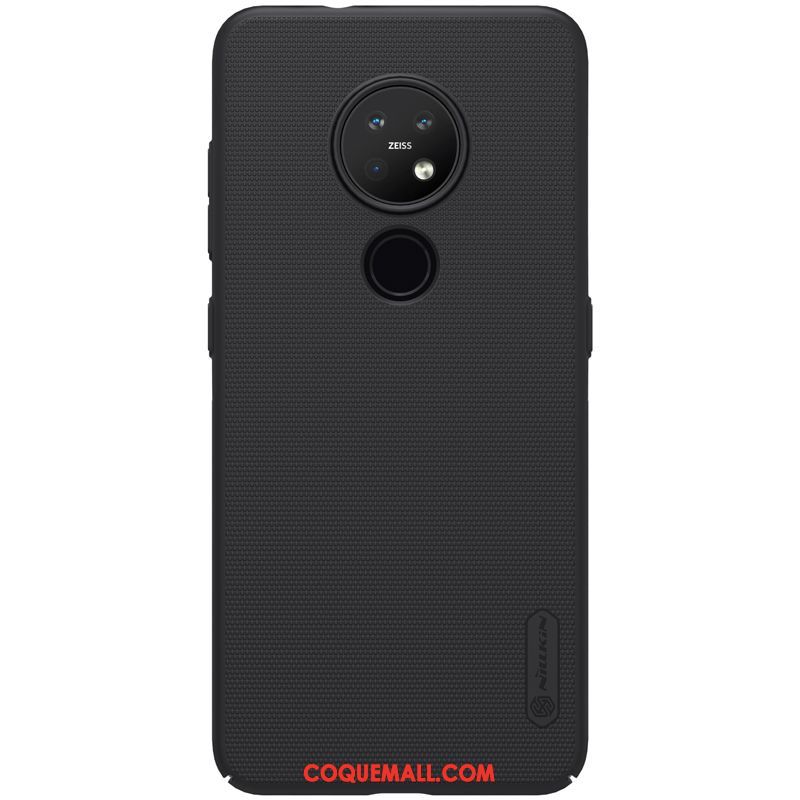 Étui Nokia 7.2 Légères Protection Or, Coque Nokia 7.2 Délavé En Daim Difficile