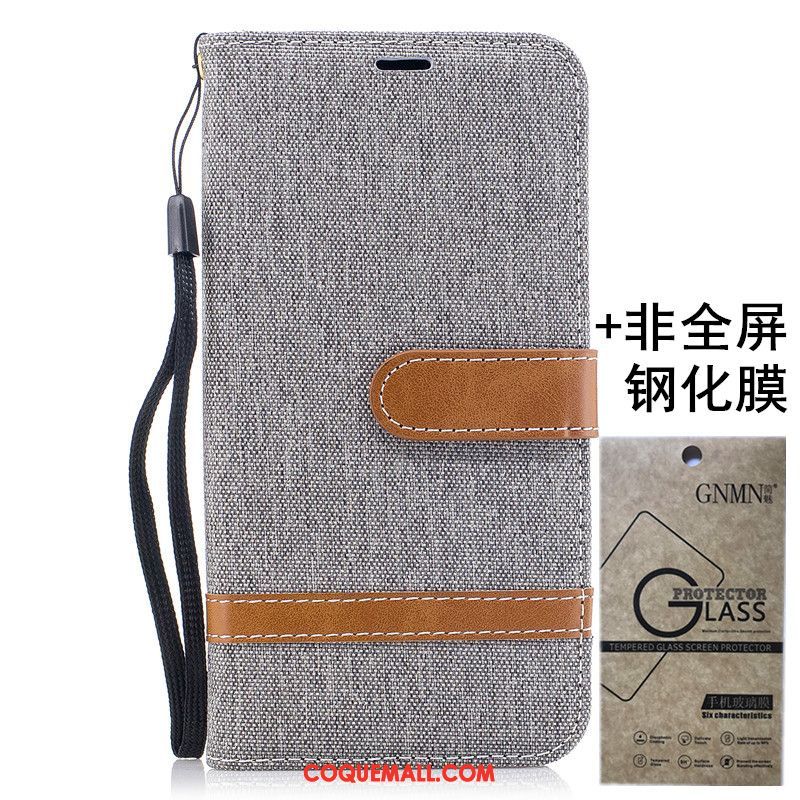 Étui Nokia 7.2 Mode Téléphone Portable Portefeuille, Coque Nokia 7.2 Créatif En Denim