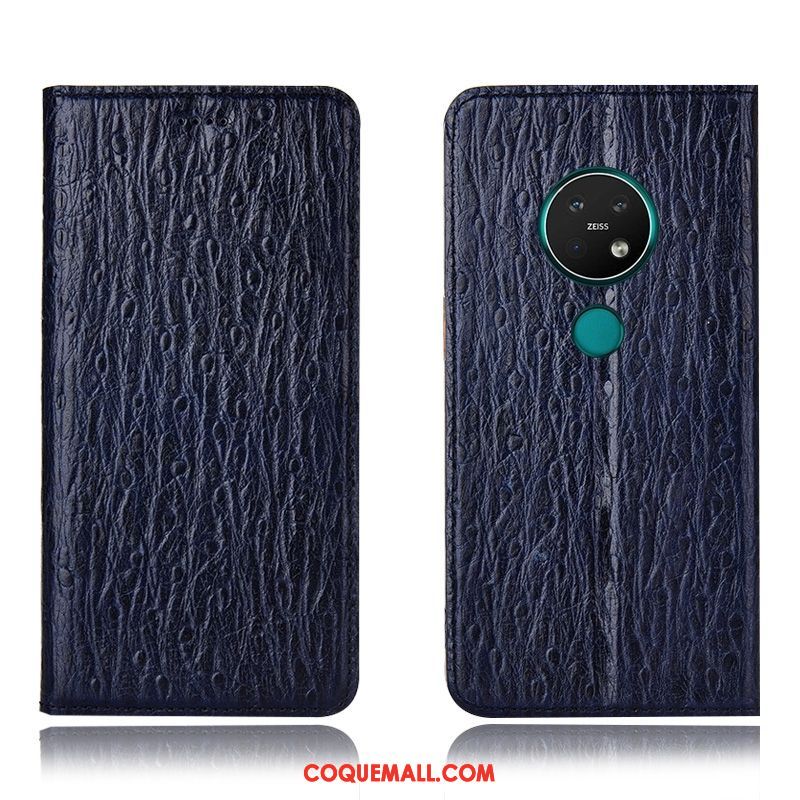 Étui Nokia 7.2 Oiseau Tout Compris Modèle Fleurie, Coque Nokia 7.2 Protection Incassable